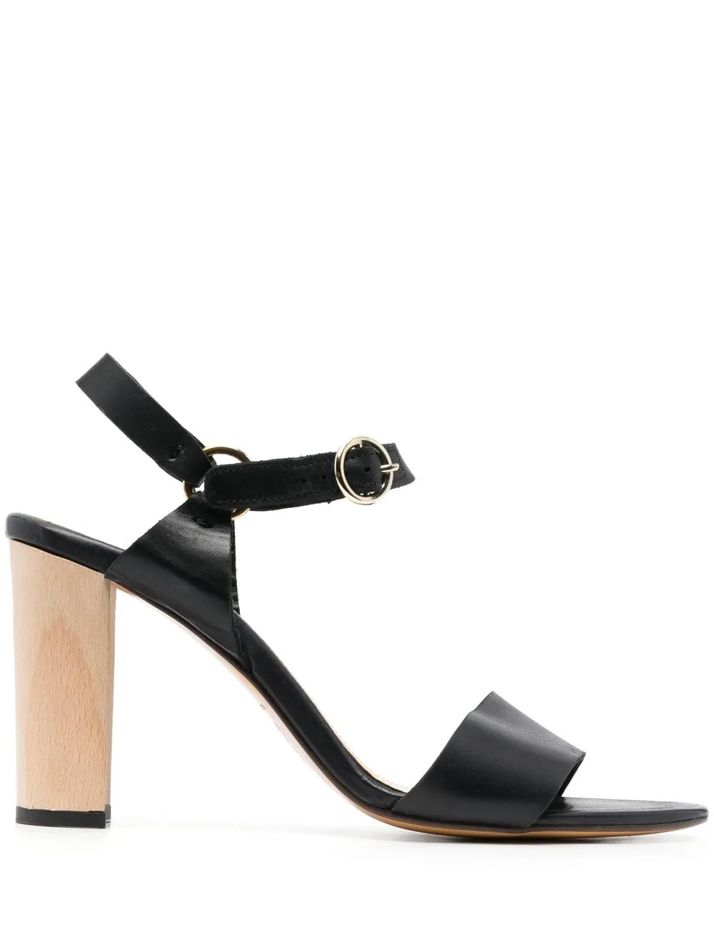 

Tila March Tatiana wooden-heel 100mm sandals - Black