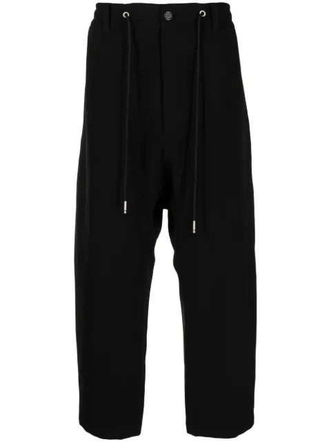 SONGZIO pantalones Square drop crotch