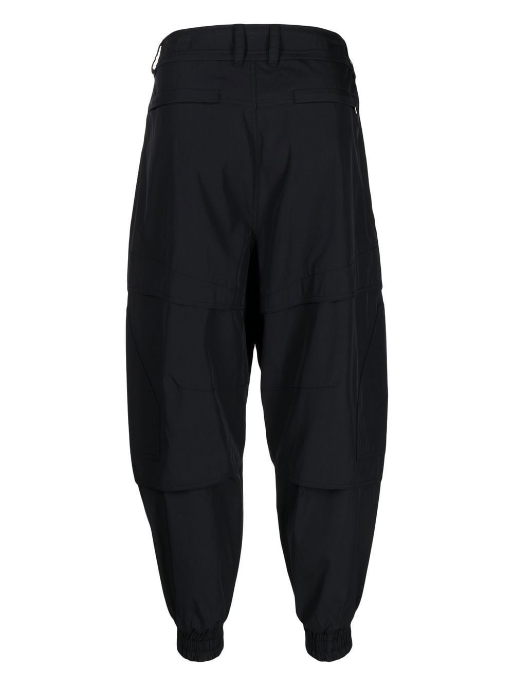 Shop Songzio Cutting Cargo Track Pants In Black