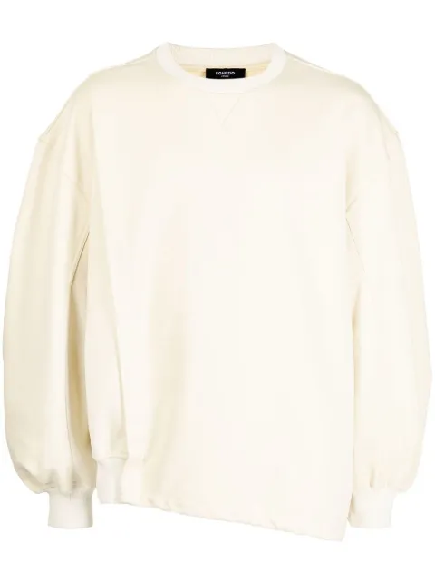SONGZIO sudadera asimétrica con cuello redondo