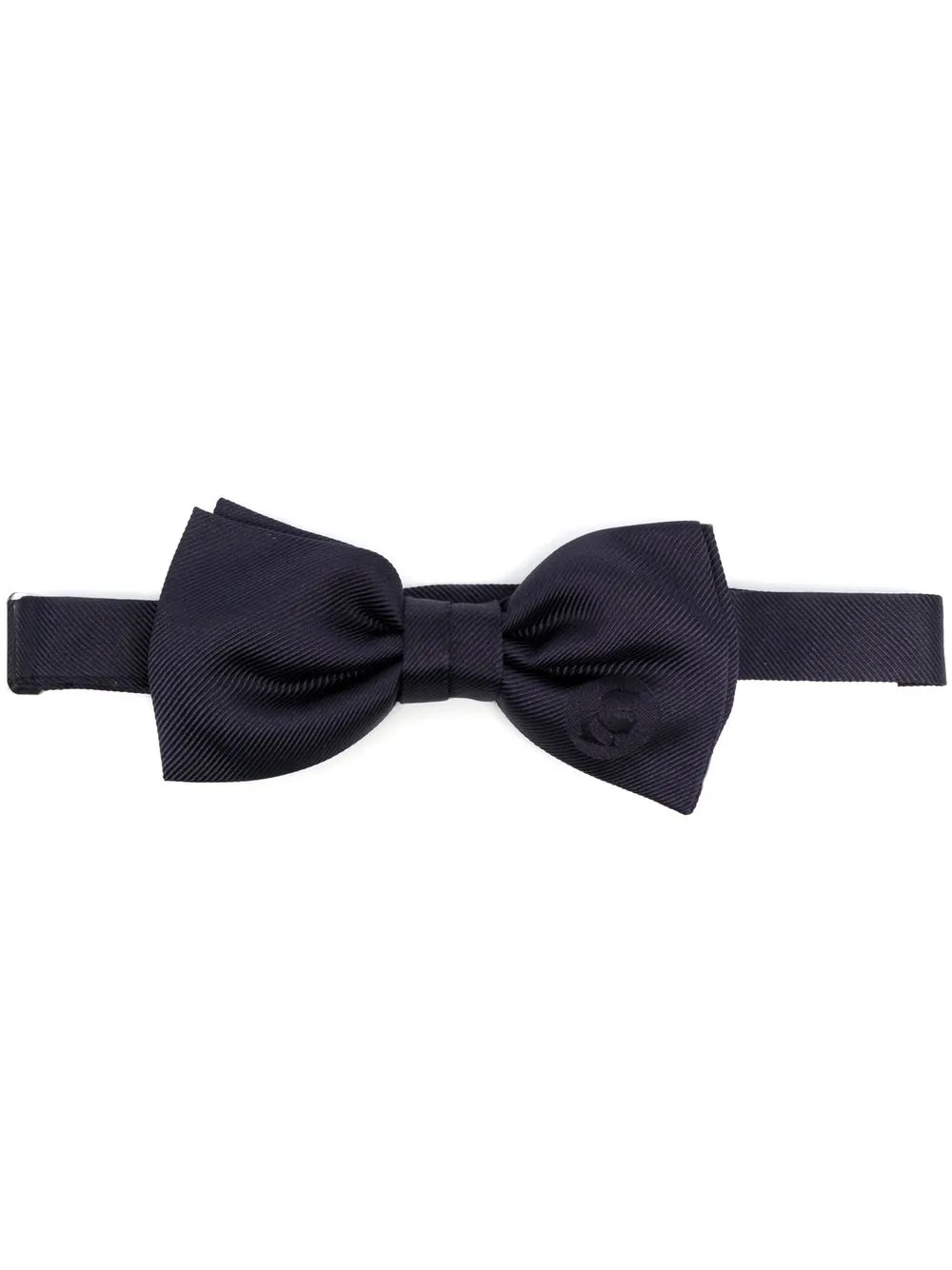 

Karl Lagerfeld twill silk bow tie - Blue