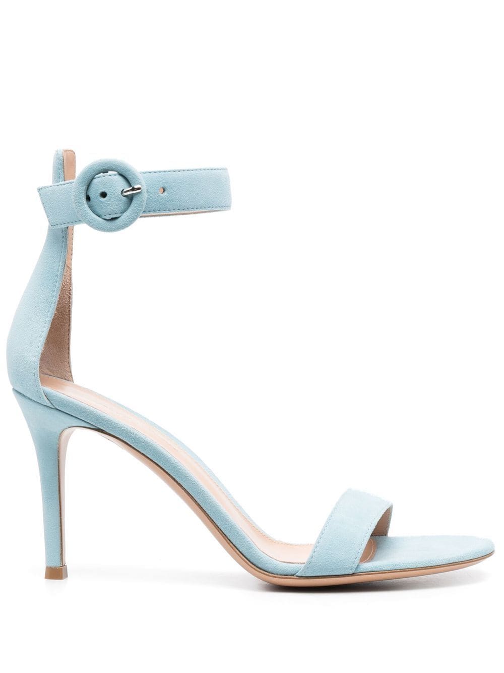 Gianvito Rossi Buckle-fastening Sandals In Blue