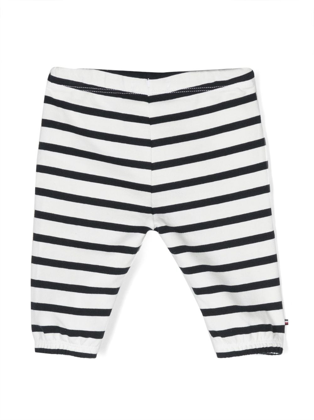 Tommy Hilfiger Junior horizontal-stripe cotton leggings - Blauw