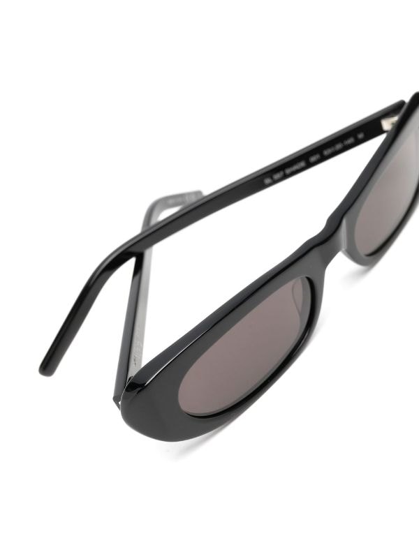 Versace Eyewear oval-frame Sunglasses - Black