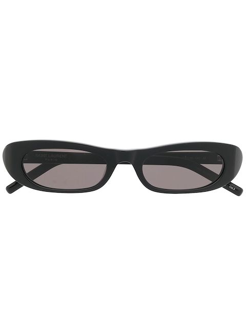Saint Laurent Eyewear Sonnenbrille mit ovalem Gestell