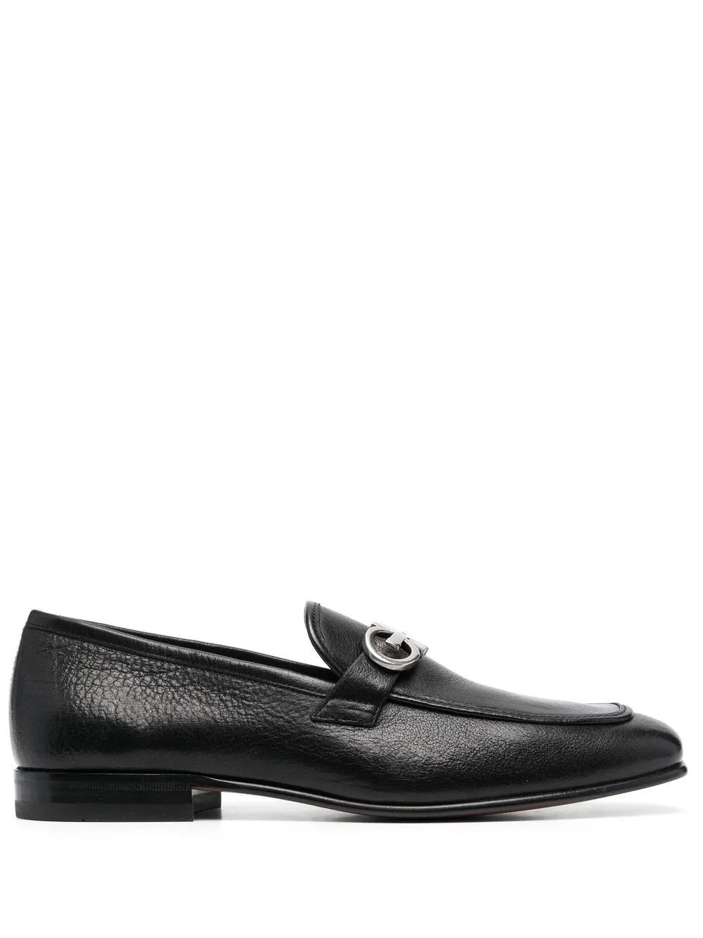 

Ferragamo Gancini-buckle loafers - Black