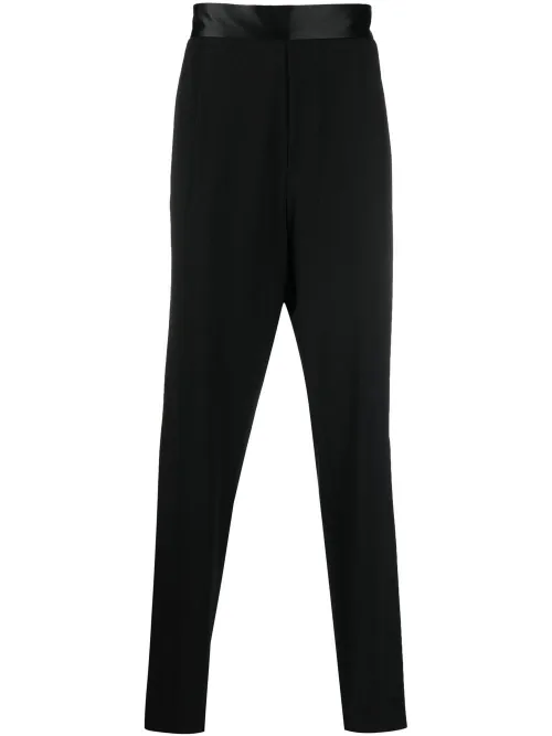 Pantalon à coupe fuselée - Giorgio Armani - Modalova
