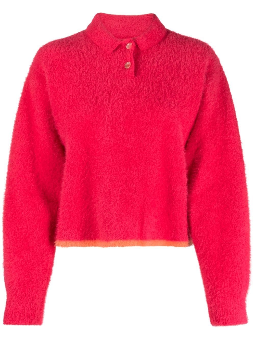 JACQUEMUS NEVE POLO JUMPER