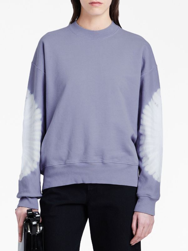 Proenza Schouler White Label Ring Tie Dye Cotton Sweatshirt Farfetch