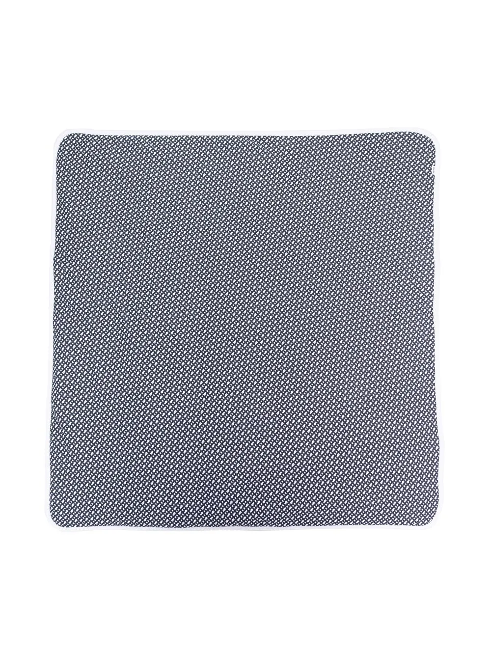 

BOSS Kidswear monogram pattern cotton blanket - Blue