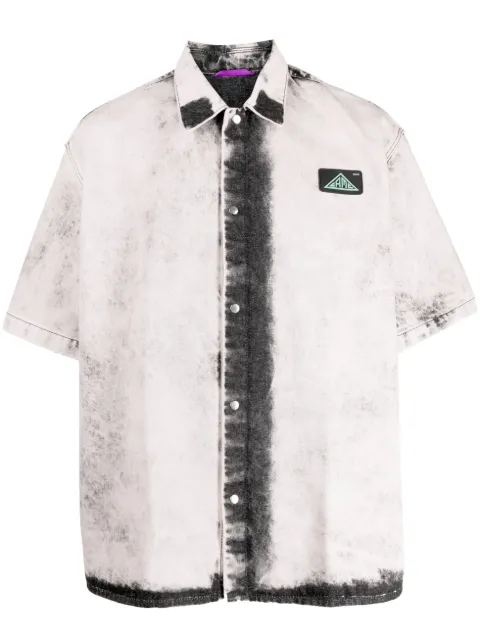 OAMC camisa manga corta con efecto blanqueado