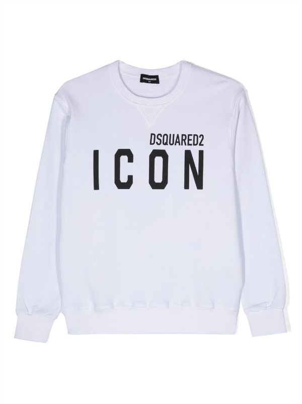 新品 DSQUARED2 ICON ロゴ スウェットシャツ