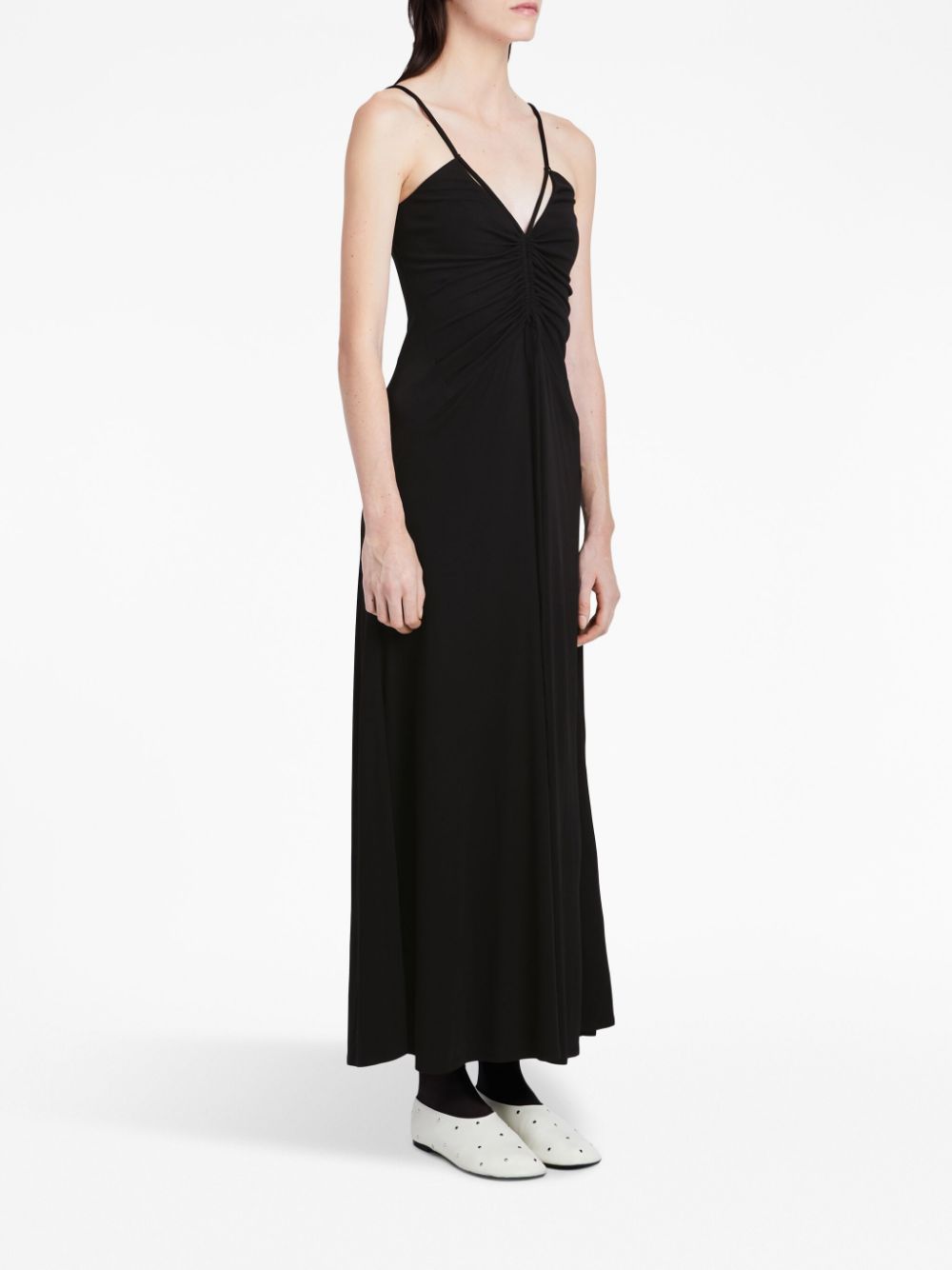Proenza Schouler White Label Mouwloze jurk Zwart
