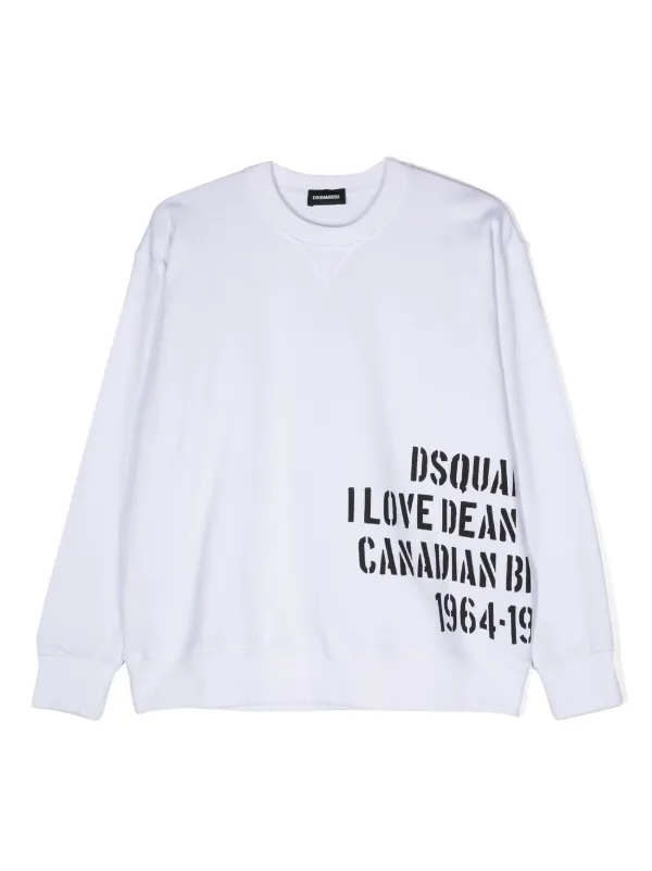 DSQUARED2 KIDS ディースクエアード・キッズ ロゴ スウェットシャツ 