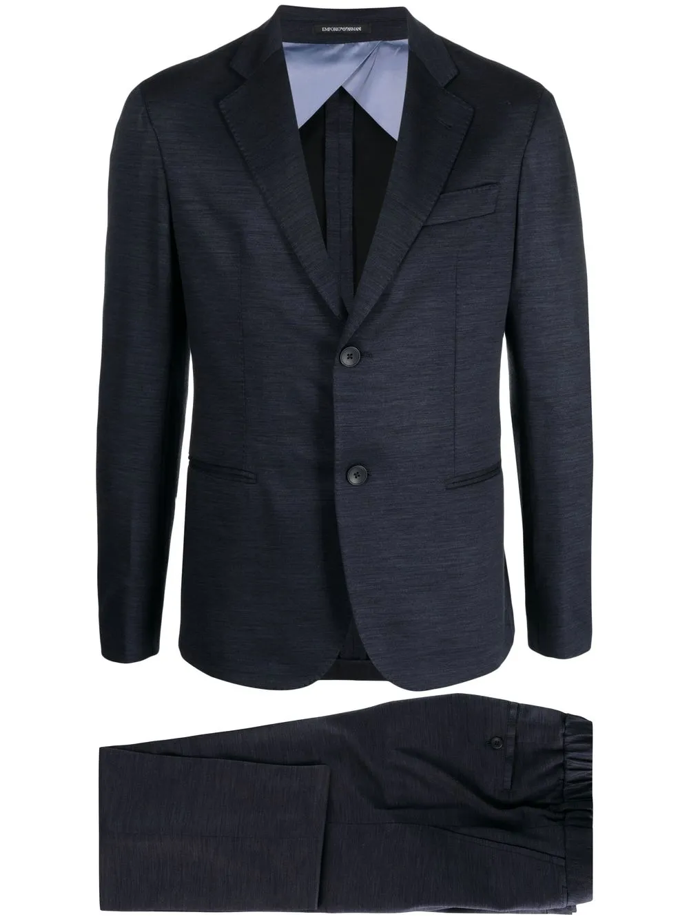 

Emporio Armani single breasted suit - Blue