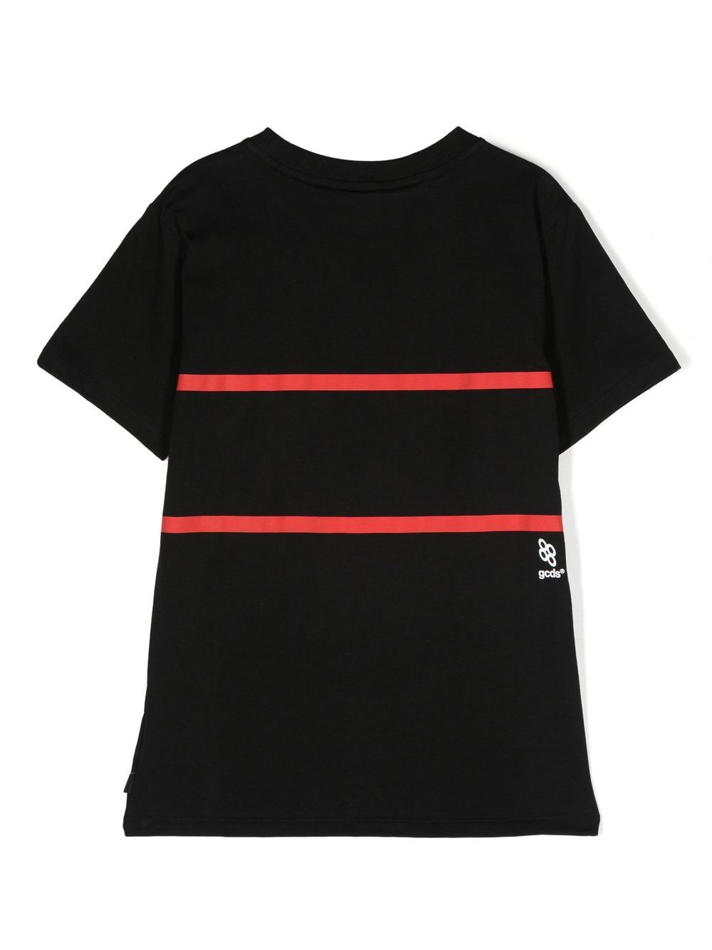 Shop Gcds Chest Logo-print Detail T-shirt In Black