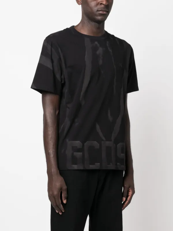 GCDS logo-print Cotton T-shirt | Black | FARFETCH GCDS logo-print Cotton T-shirt | Black | FARFETCH
