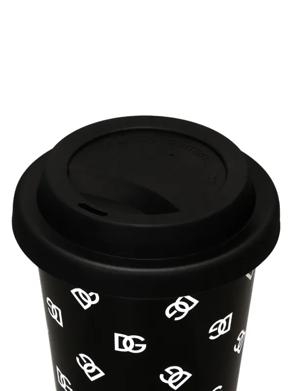 Dolce & Gabbana DG プリント コーヒーカップ | ブラック