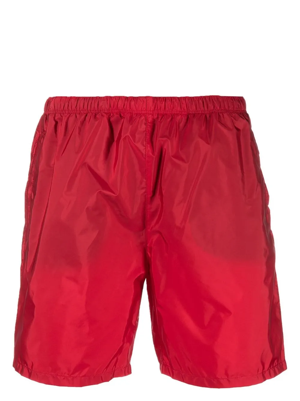 rear logo-plaque swim shorts