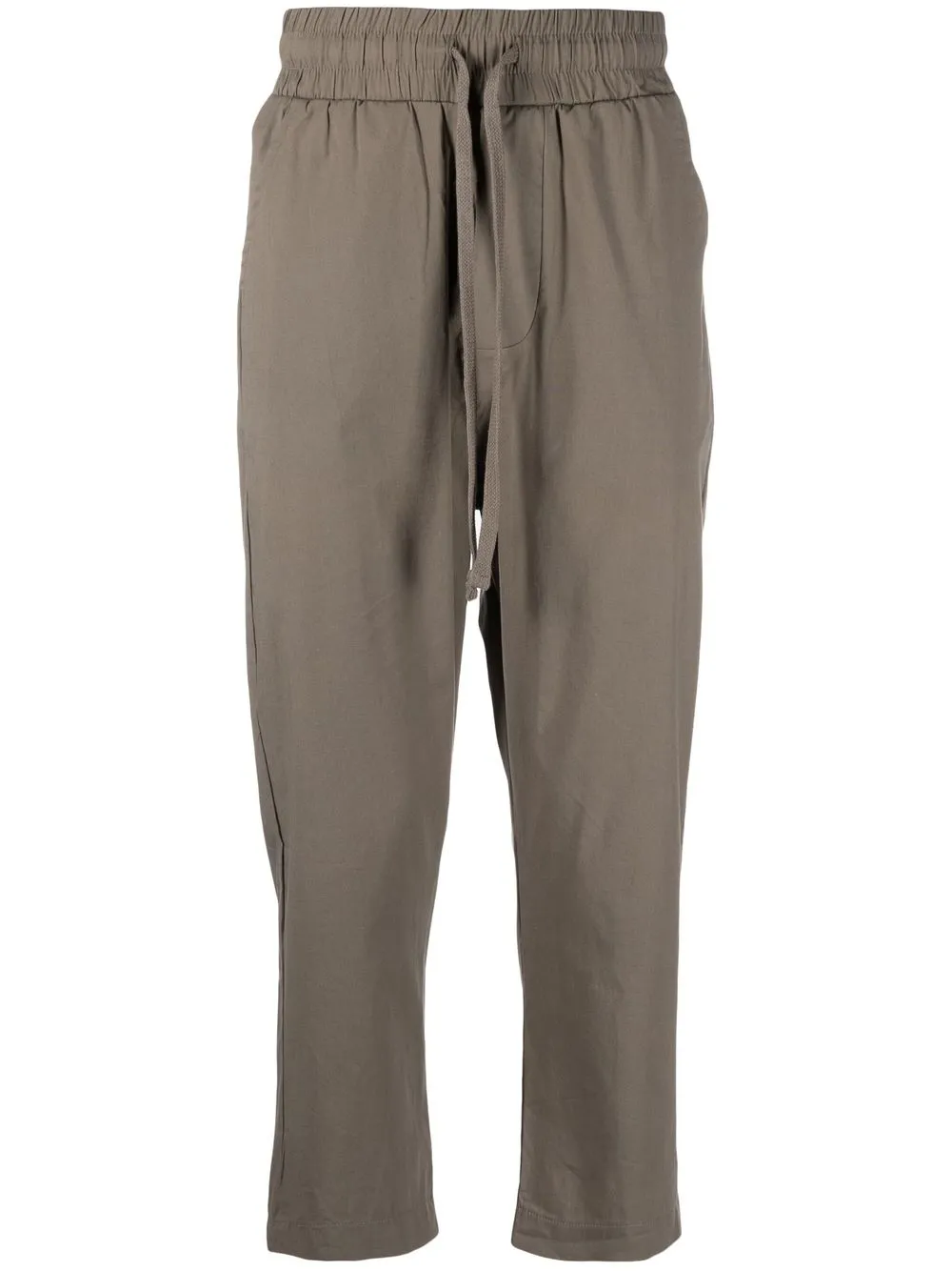 

Thom Krom drop-crotch multi-pocket trousers - Brown