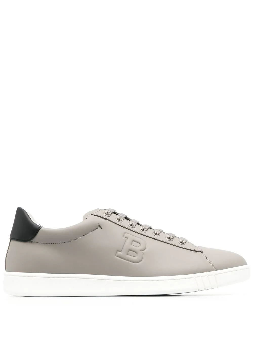 

Bally leather low-top trainers - Grey