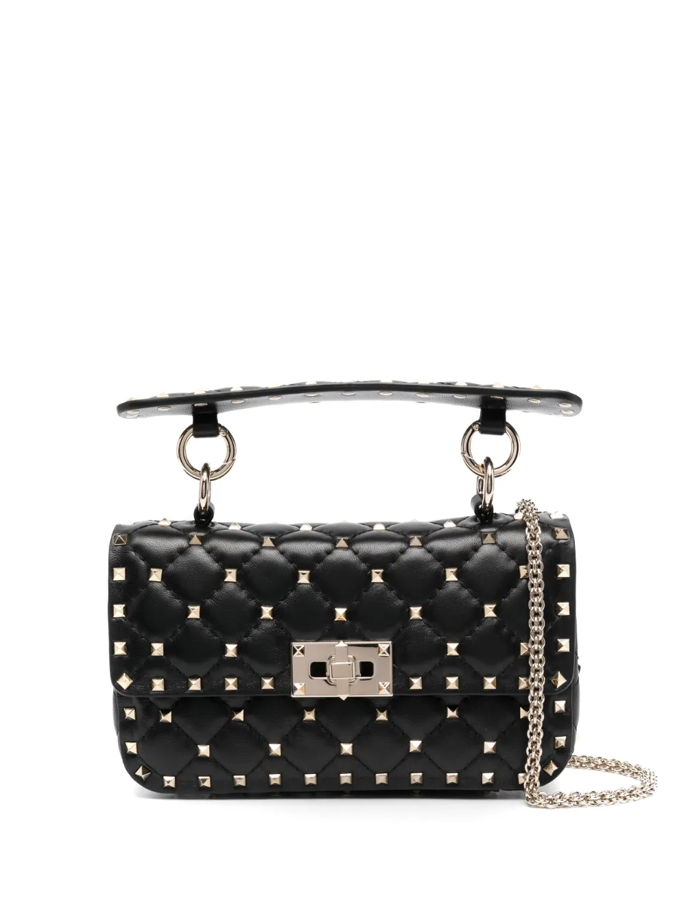 Valentino Garavani Small Rockstud Spike Shoulder Bag Farfetch
