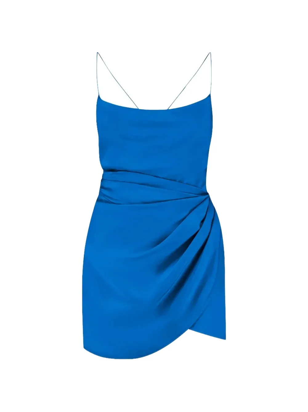 GAUGE81 Shiroi scoop-neck gathered mini dress
