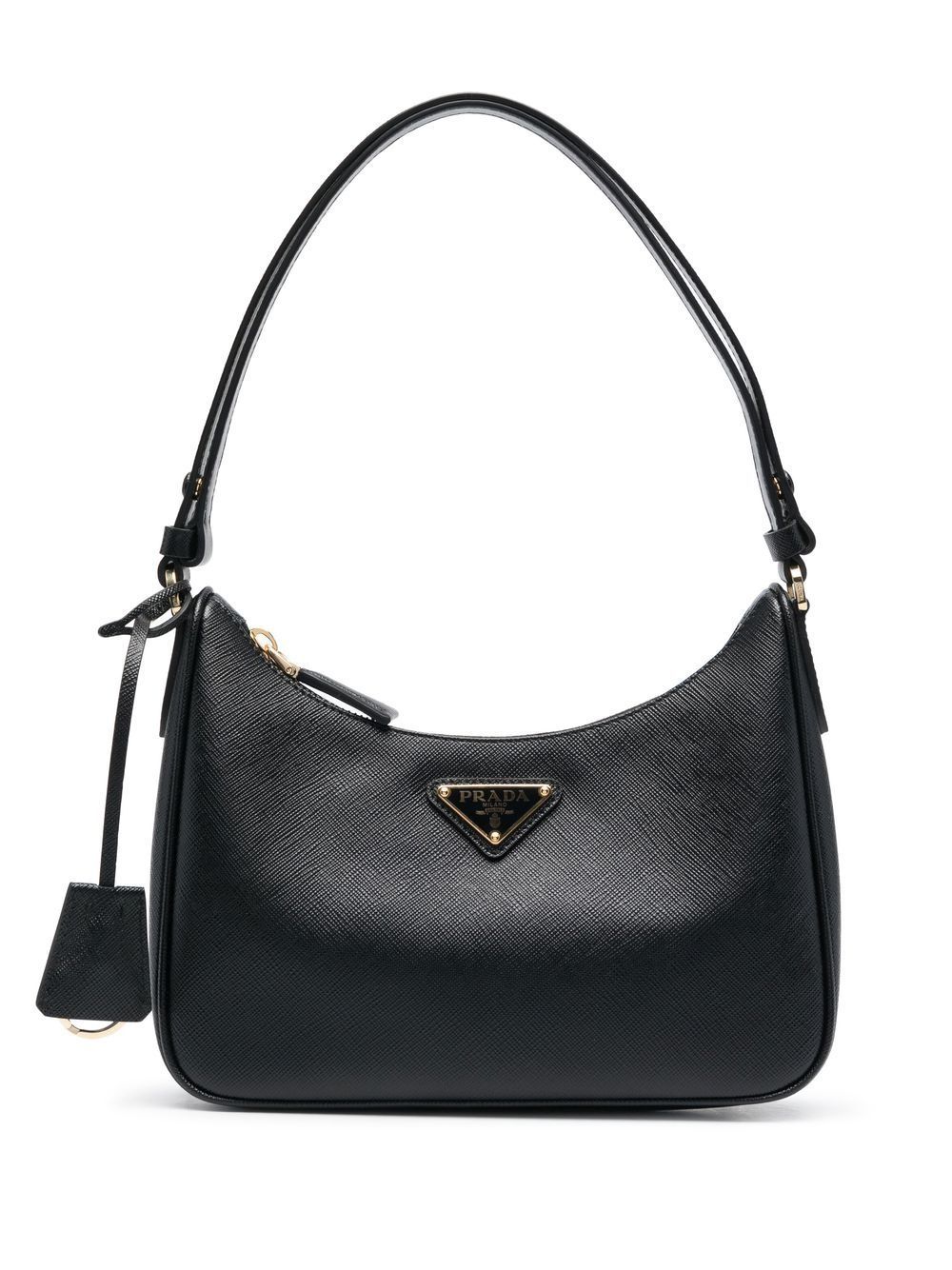 100% Authentic Prada Saffiano Vernic Leather Nero Mini Shoulder/Crossbody  Bag!