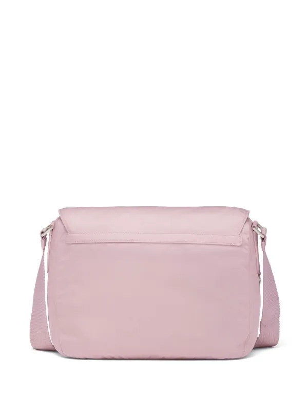 Prada Re-nylon Shoulder Bag In Alabaster Pink