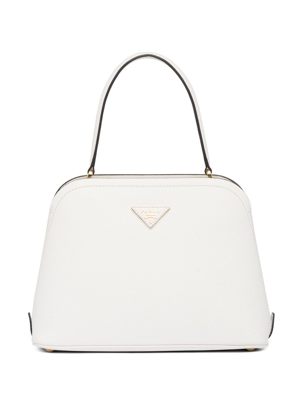 Prada Saffiano Cuir Medium Matinee Handle Bag - White Totes, Handbags -  PRA875784