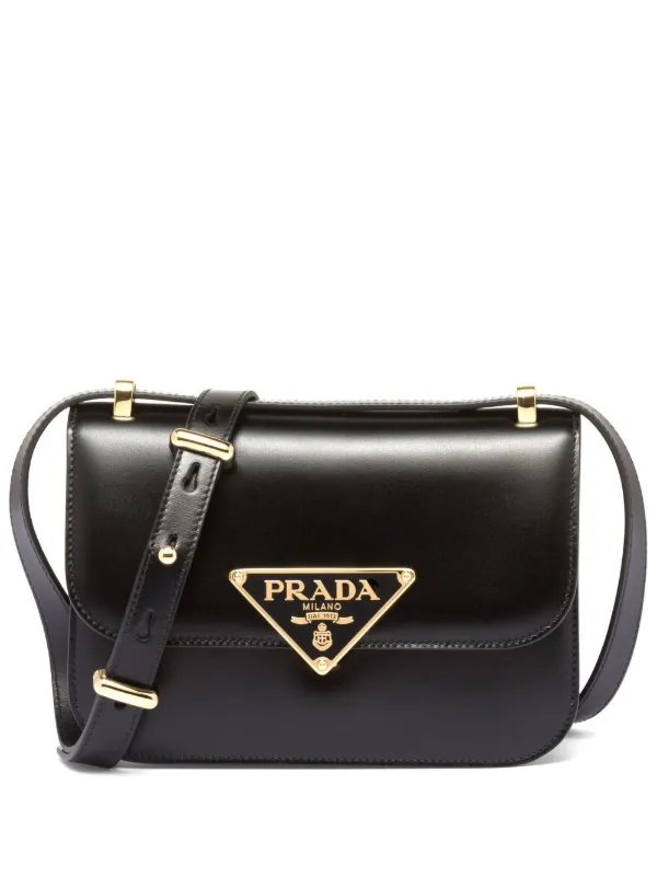 【極美品】PRADA プッシュロック トートバッグ　肩掛け　ハンドバッグ　レザーロック金具本革レザーナイロン