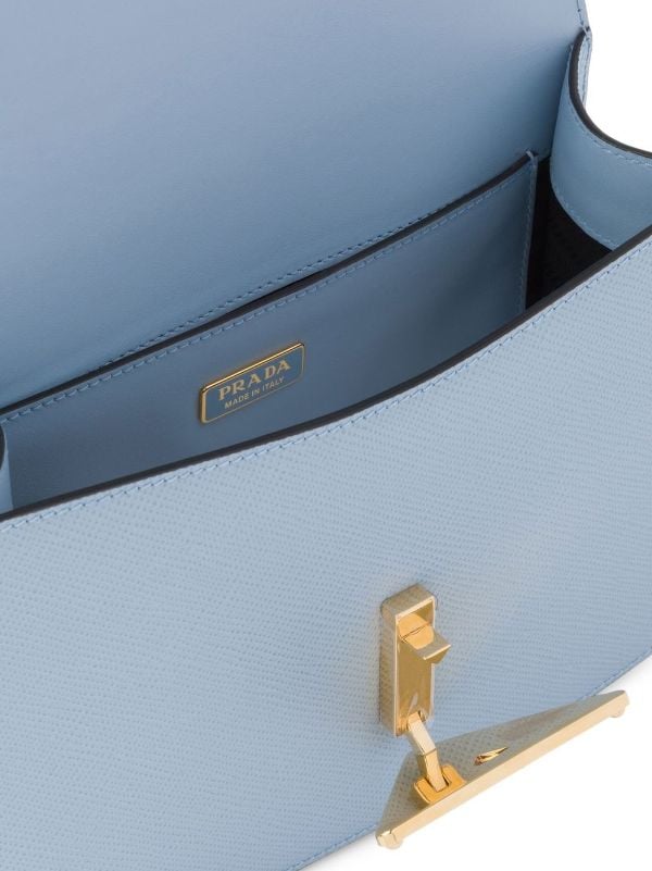 Prada Saffiano Leather Crossbody Flap Bag