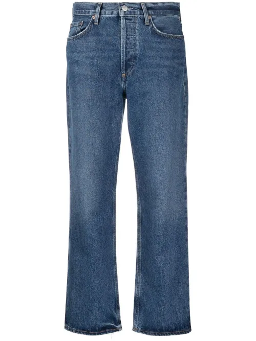 AGOLDE jean à coupe courte - Bleu - AGOLDE - Modalova
