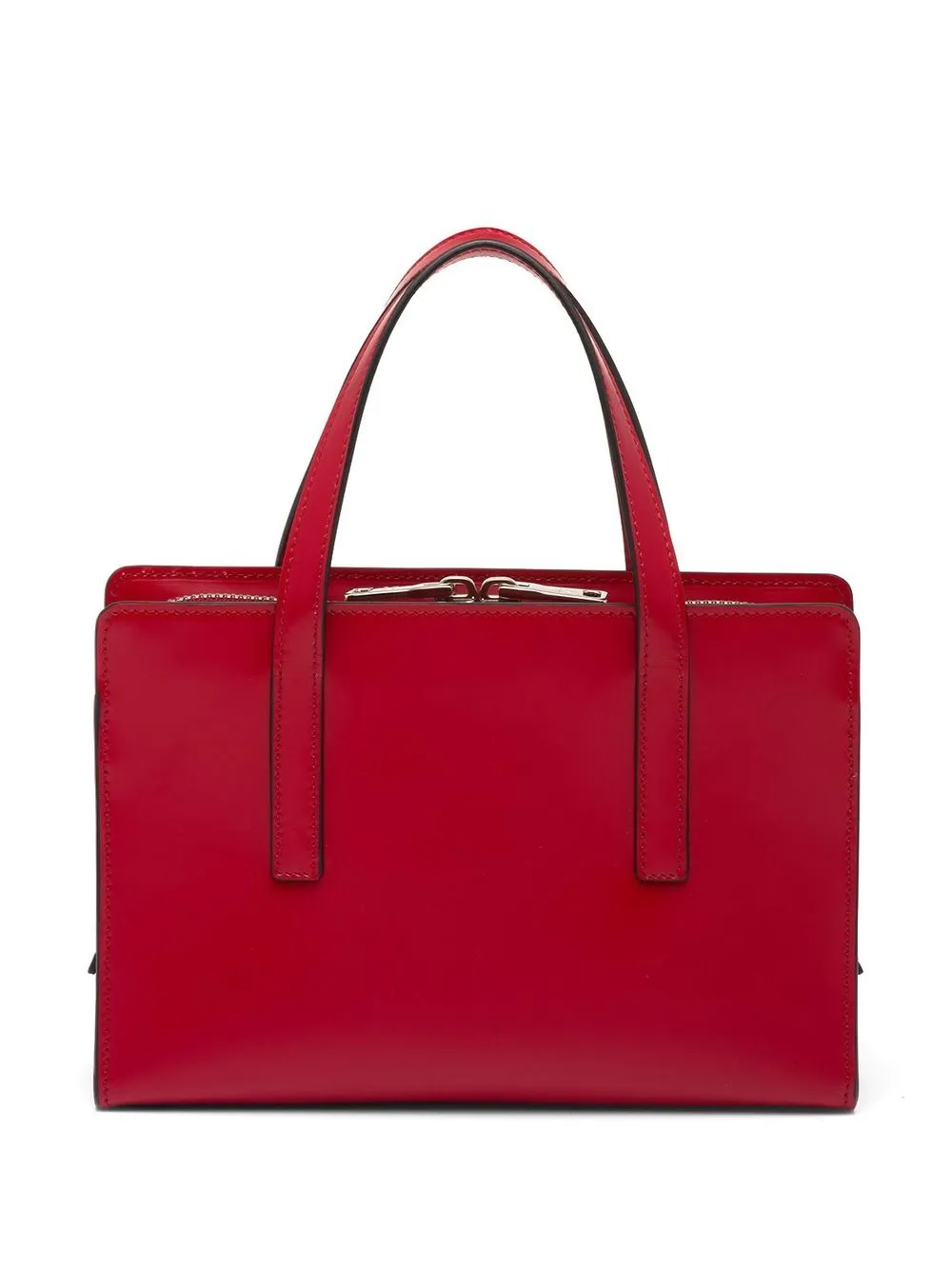 Prada Mini Re-Edition 1995 Brushed Leather Tote Bag - Farfetch