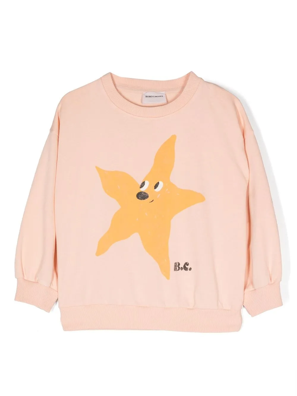 

Bobo Choses sudadera con estrella estampada - Rosado