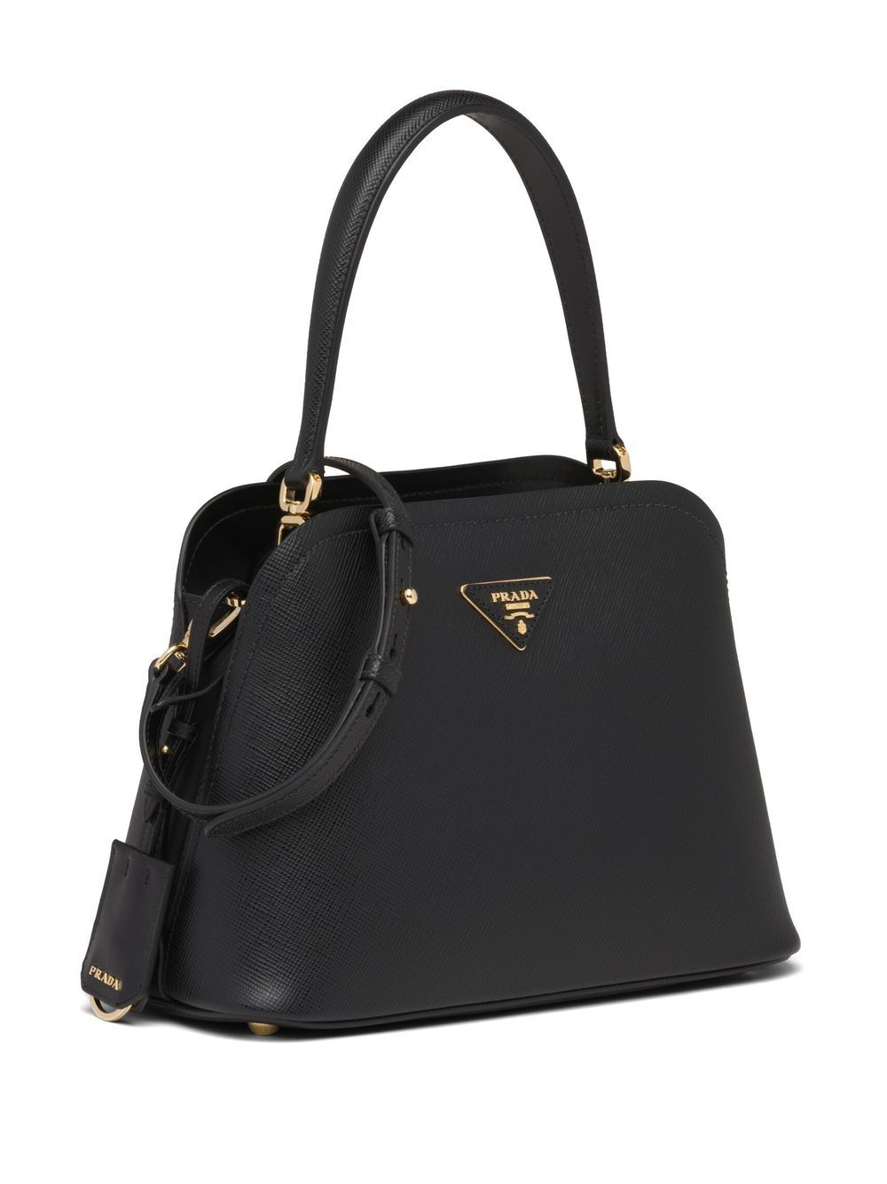 Prada Matinee Bag Medium in Black Saffiano Leather ref.677381 - Joli Closet