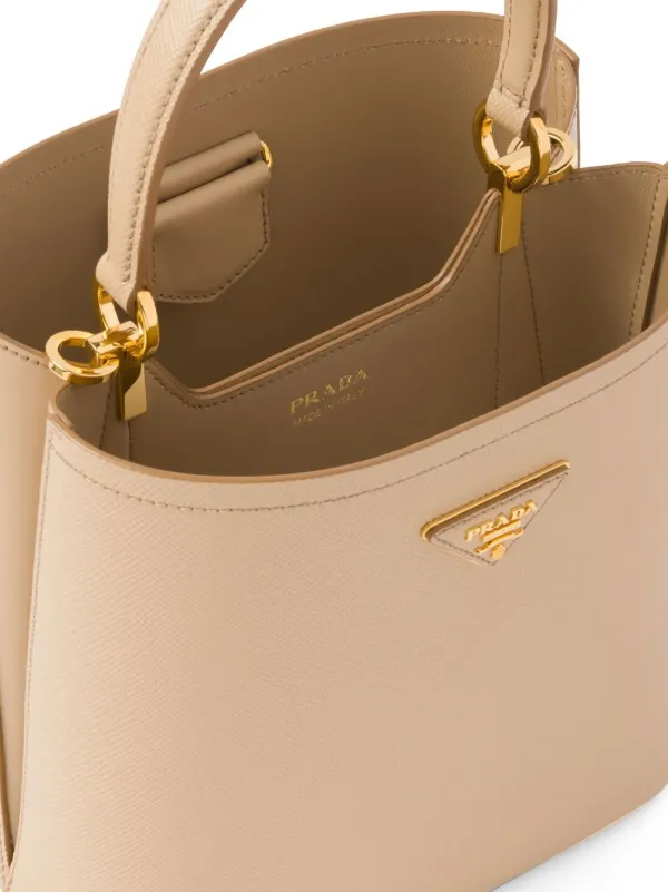 Prada Panier Tote Bag Neutrals FARFETCH AU
