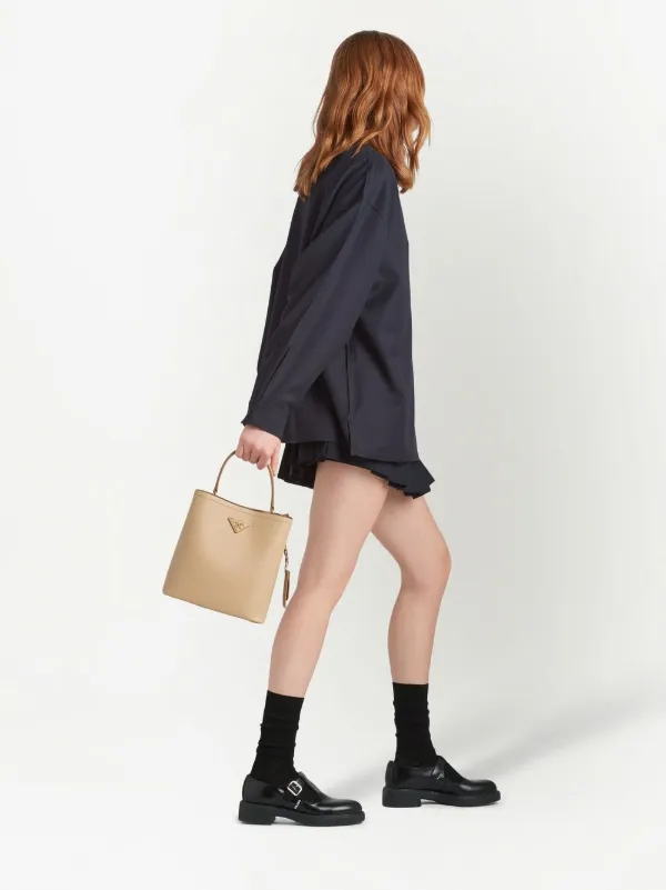 Prada shell tote store
