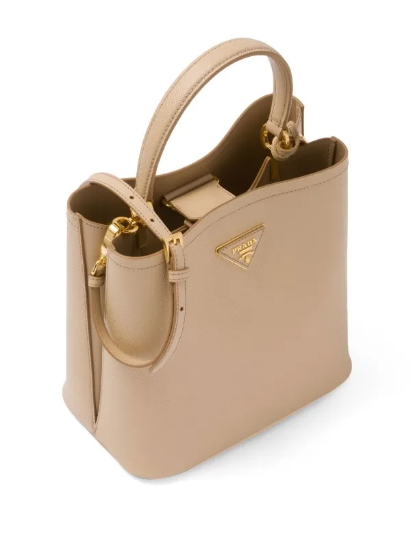 Prada panier small saffiano leather bucket bag 2025