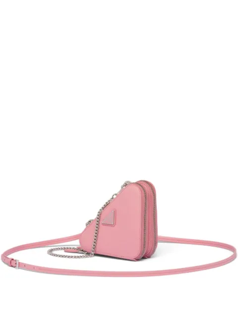 Prada Saffiano leather mini pouch bag