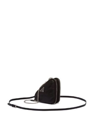 Prada Leather Mini Pouch Bag - Farfetch