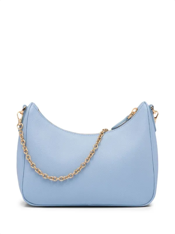 Prada Re Edition 2005 leather shoulder bag women Leather OS Blue