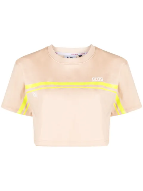GCDS playera con logo estampado
