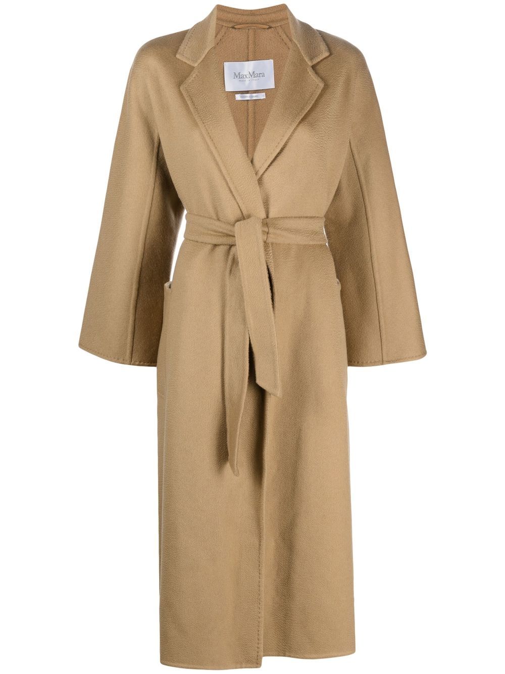 Max Mara belted-waist cashmere coat Women