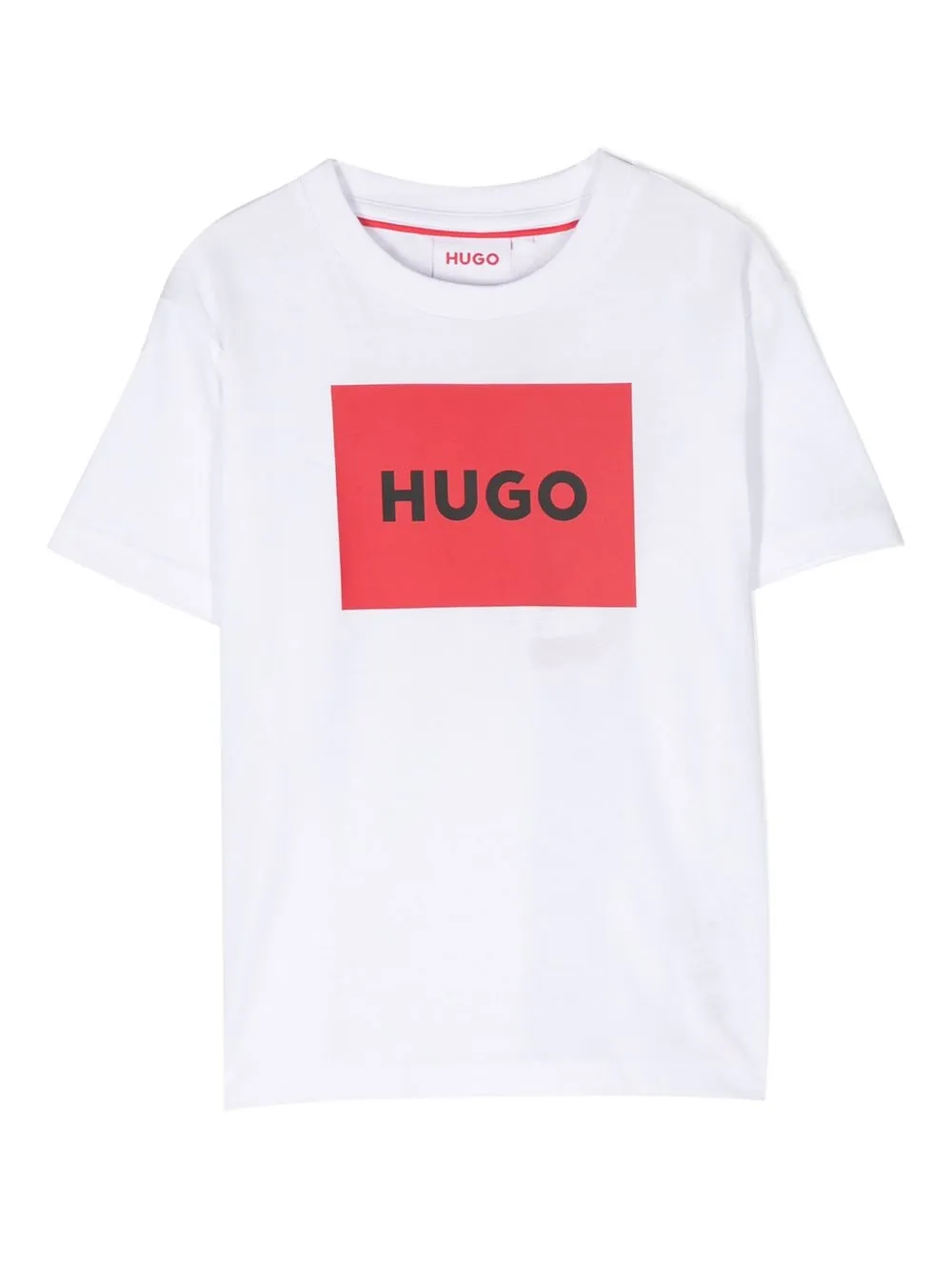 

BOSS Kidswear playera con logo estampado - Blanco