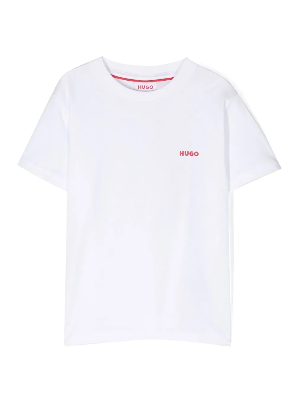 

BOSS Kidswear logo-print cotton T-shirt - White