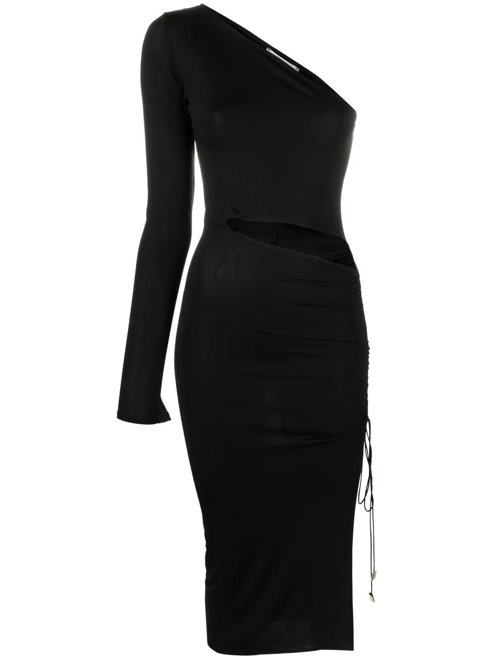 

Atu Body Couture vestido midi con un hombro descubierto - Negro