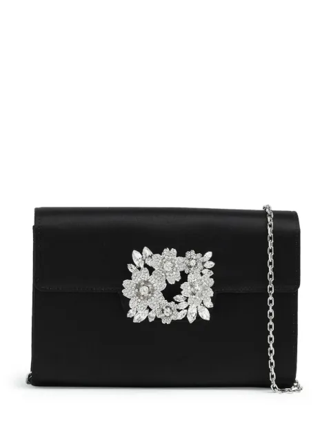 Roger Vivier mini Bouquet buckle clutch bag