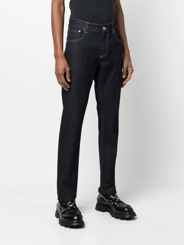 Alexander McQueen straight-leg Denim Trousers | Blue