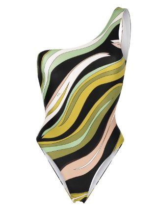 Christian Dior Pre-Owned 1990s Printed Stripes Swimsuit - Farfetch